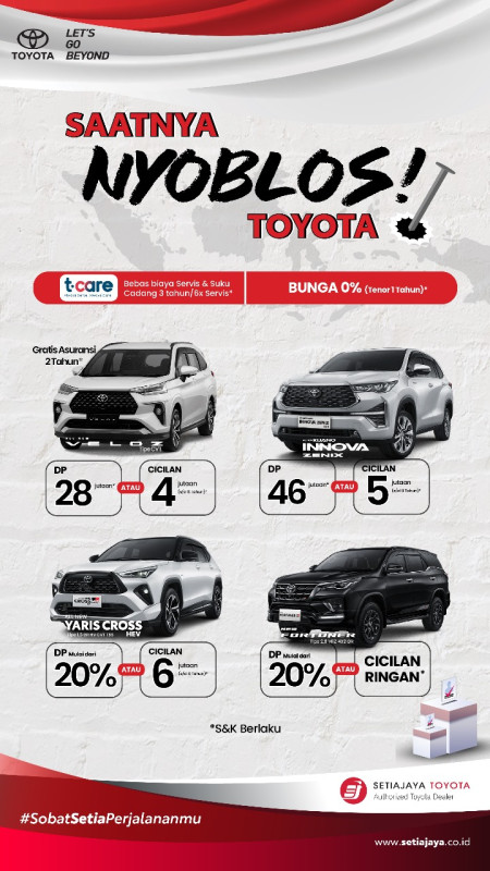 Promo Toyota Pamulang