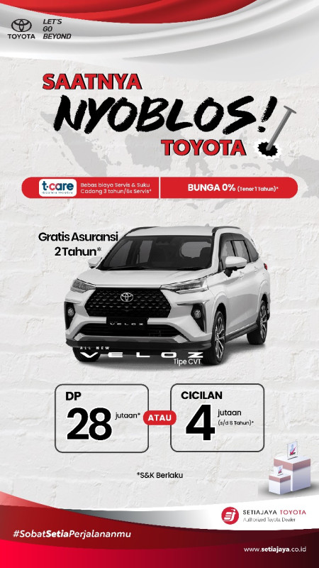 Promo Toyota Veloz